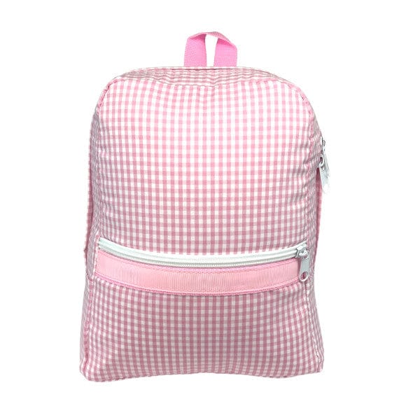 My product bases Pink Gingham Medium Backpack .