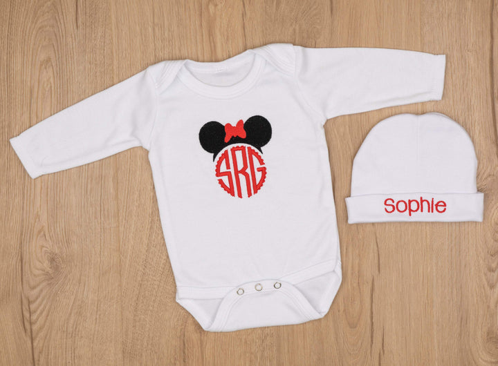 Minnie Mouse coming home outfit